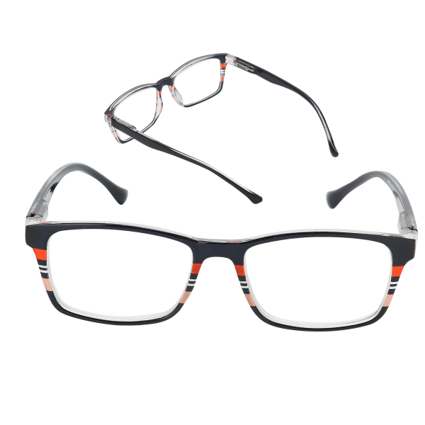 Unisex læsebriller til ældre med høj opløsning Briller med opbevaringsboks (+275 )