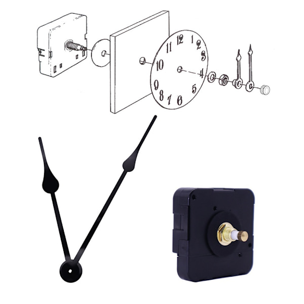 Kellokoneisto Quartz Kello 17MM