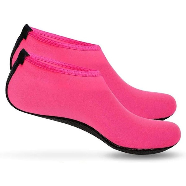 Vedenkengät Vedenkengät Nopeakuivavat Aqua Yogasukat Slip-on Miehille Naisille Lapsille Pinkki