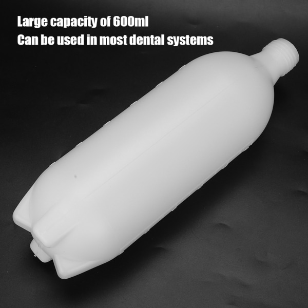 600 ml Tandläkarstol Vattenflaska Stor kapacitet vätskeförvaringsflaska Tandtillbehör Med cover