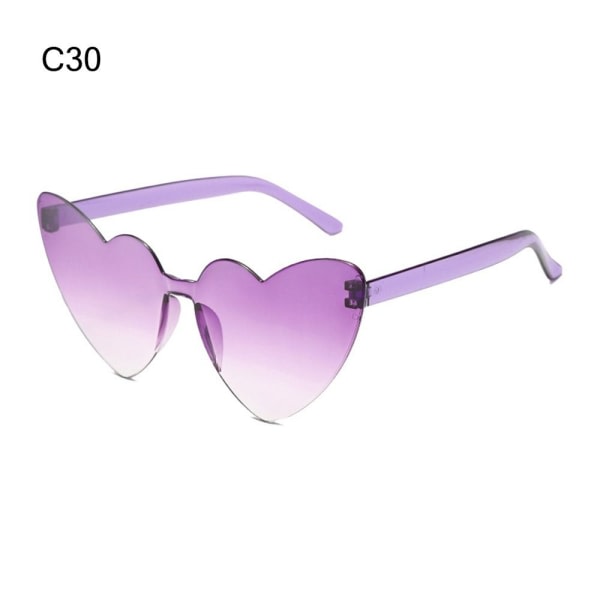 Hjerteformede solbriller Hjertesolbriller C30 C30 C30 C30