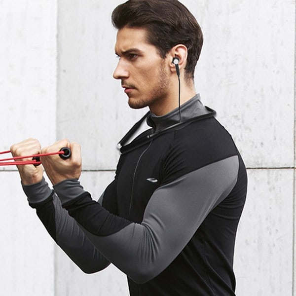 Wireless Sport Headphones with Ear Hook Bluetooth 5.3 Black