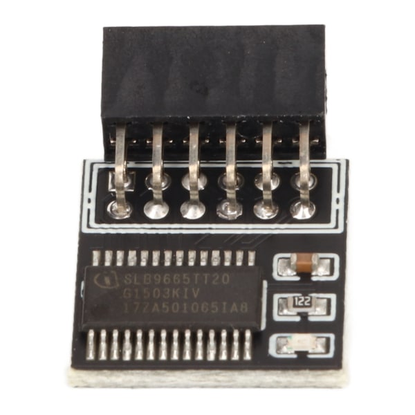 TPM 2.0-modul LPC-grensesnitt Stabil Høy sikkerhet Slitesterk materiale 12-pinners LPC-modul for hovedkort-PC