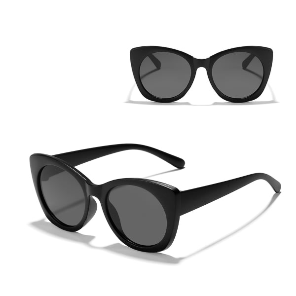 Barnsolglasögon, Polarisoitu Toddler Cat Eye-solglasögon Style 4