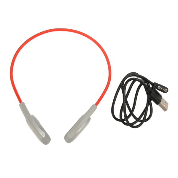 Bone Conduction Headset Bluetooth 5.3 IPX6 Vattentät Inbyggd Mic 7H Playtime Trådlöst Open Ear Headset för löpning