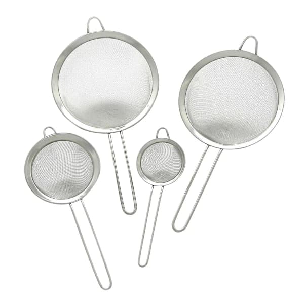 Rostfritt Stål Sil Set (4 delar)