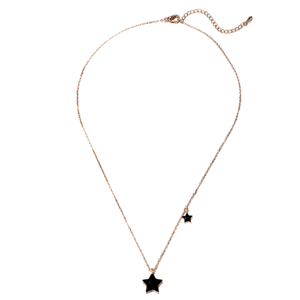 Elegant enkel stjärnformad Sigle-lager legeringshalsband för kvinnor och flickor