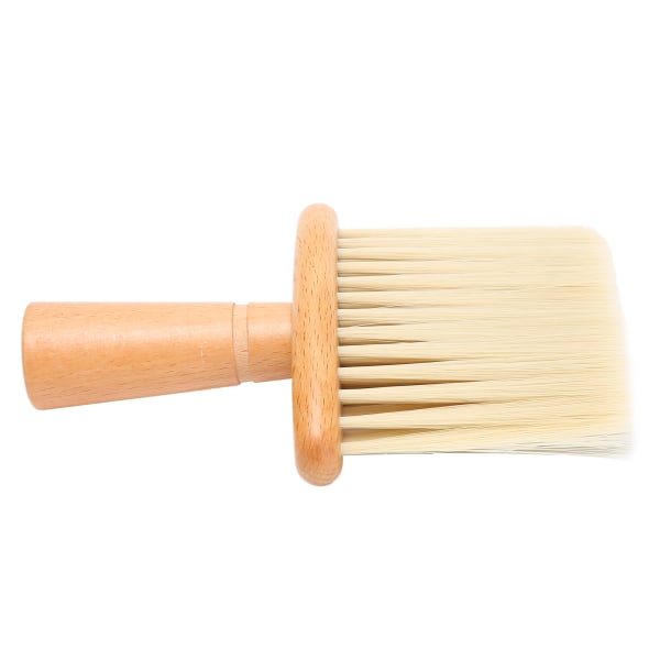 Barber Hair Skjegg Skjærebørste Profesjonell ansiktsrengjøring Hårbørste Hals Duster BrushBeige