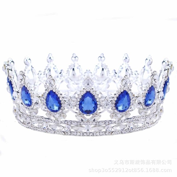 Prinsessakruunut ja tiarat pienille tytöille - Crystal Princess Crown, syntymäpäivä, baletti, naamiaiset, Queen Rhinestone Crowns