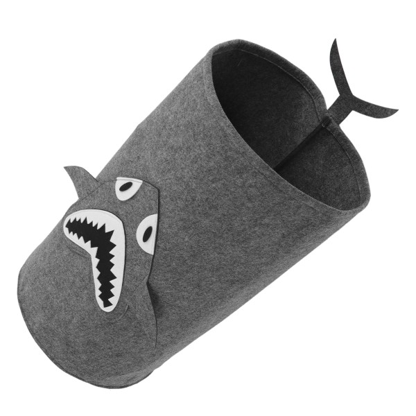 Bomullsvaskekurv Tykket tegneseriedyr Barneleker Husholdningsartikler Klær Filt bomullsoppbevaringsbøtte Hai