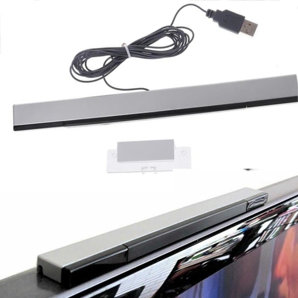 Sensor Bar USB For PC Nintendo Wii \ Wii U Spillkonsoll Ansluts