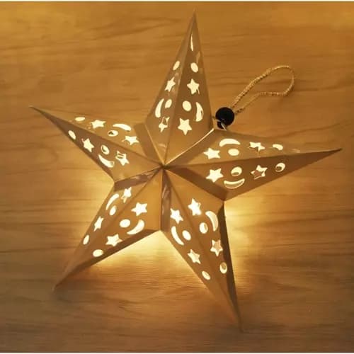 LED-stjerne / Julestjerne - 55 cm