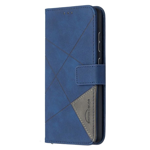 Kompatibel med Samsung Galaxy A52 4g/5g case, Premium Pu- cover Magnetic Blue