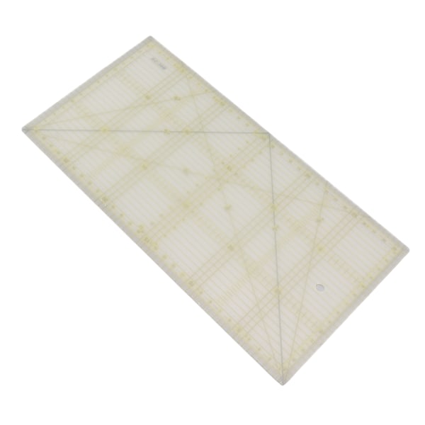Akryl quilt linjal DIY presis skala Transparent quilt linjal for sying Måle patchwork