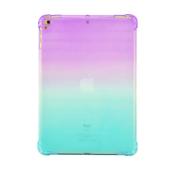 iPad 9.7 5:e & 6:e generationens fodral, reptålig TPU-stötfångare, halkfritt lättviktsskydd för Apple iPad 9.7 5:e & 6:e gen 2017 2018