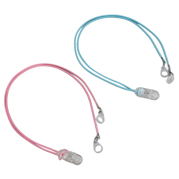Rosa blå hörselförstärkarsnor Lätt att använda Praktisk hållare för hörselförstärkare för trädgårdssport
