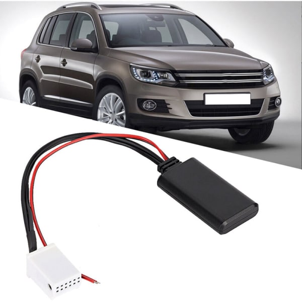12 V 12-nastainen Bluetooth AUX -sovitin, yhteensopiva automallien kanssa, sopii MCD RNS 510 RCD 200 210 300 310 500 510 -malleihin
