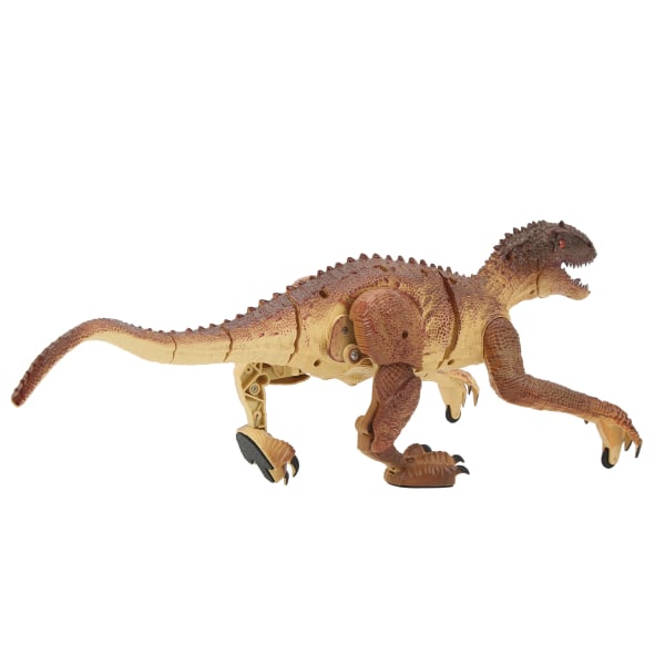 2,4G fjernbetjening Dinosaur Legetøj Simulering RC Walking Dinosaur Legetøj med lys og lyd til børn over 8
