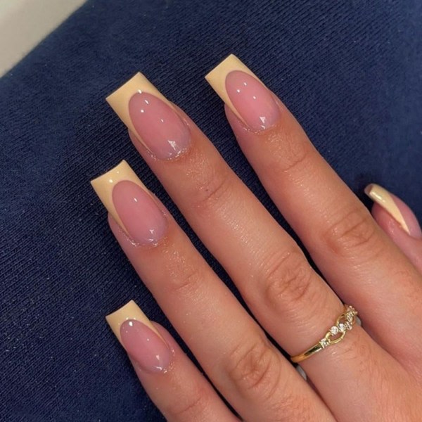 24st False Nails Long Square W492 W492 W492 W492