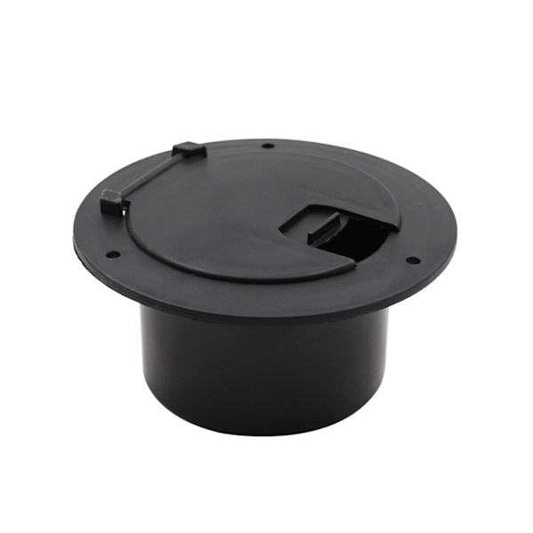 1/2 Elkabel Sladd Hatch Junction Box Skydd Husbil Svart Black 2PCS