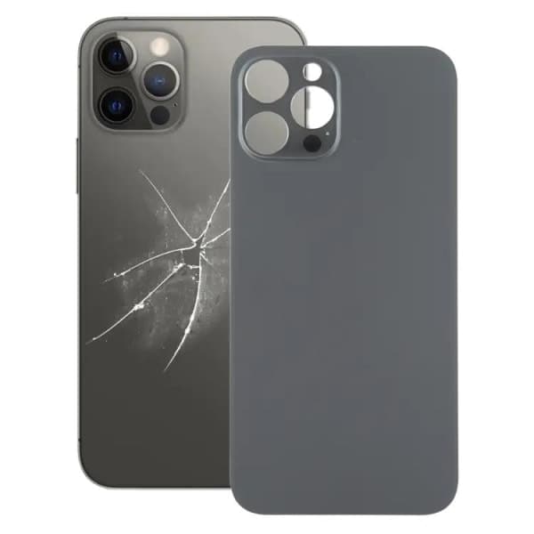 iPhone 12 Pro Max Bakdeksel - Svart