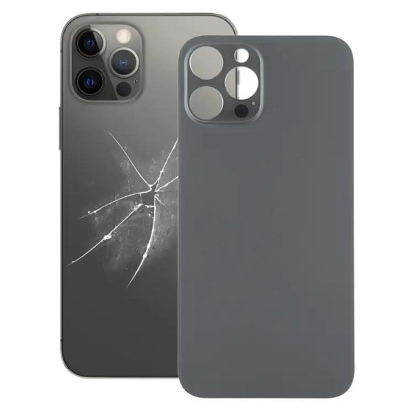 iPhone 12 Pro Max Bakstycke - Svart