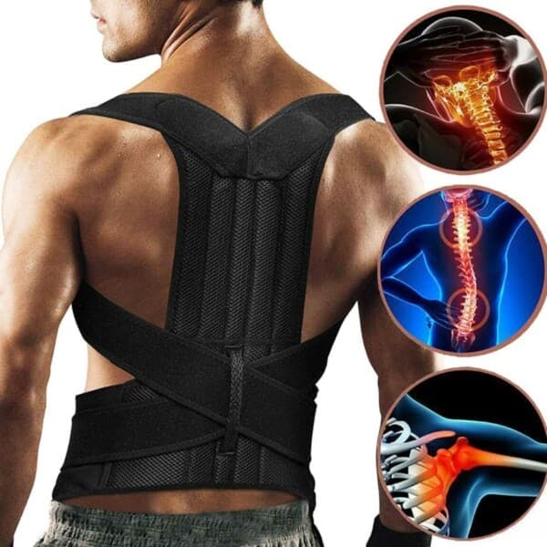 Holdningsvest PRO Rygvest Bedre Holdning 3XL—pa