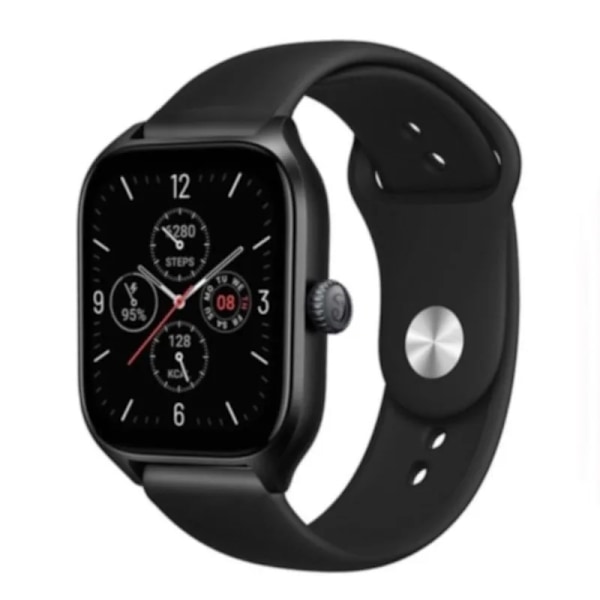 Urrem til Amazfit GTS/GTR-4-3-2-2e-Mini-Pro/stratos Sportarmbånd til Amazfit bip-US-3-Pro-Lite 20mm 22mm rem sort
