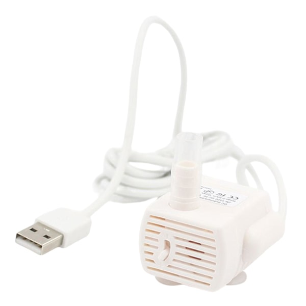 1/3/5 USB-drevet kattevandspumpe - Stille 5V til kæledyrsvand uden lys 3.5x4x2.5cm without light 3.5x4x2.5cm 1Set