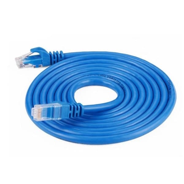 400 cm Cat5e 1000 Mbps Ethernet / Nätverkskabel - Blå