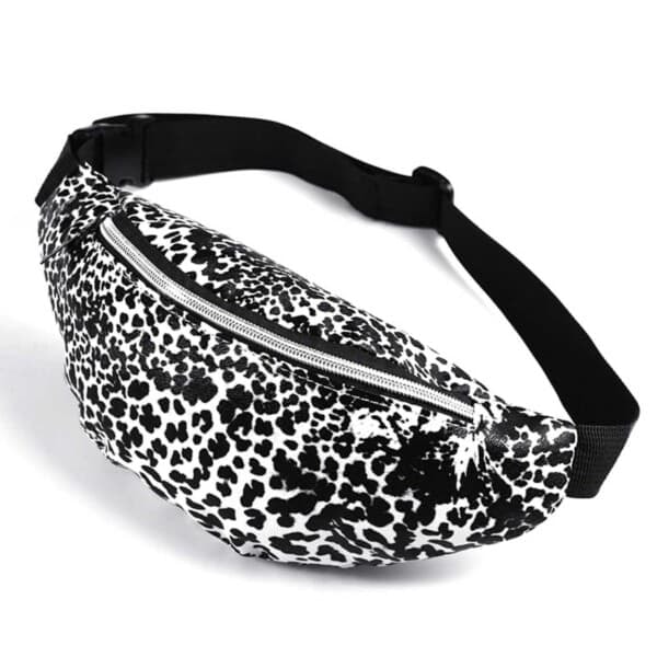 Midjeväska Magväska Cross Body Bum Bag Leopard—pa