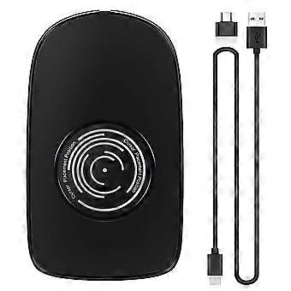 Mus Jiggler USB Musrörare Mussimulator med PÅ/AV-knapp för datorväckning, håller datorn aktiv
