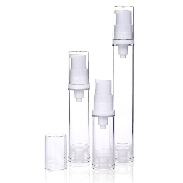 Flytande Foundation reseflaska Mini kosmetisk flaska Bärbar pump 5mlx5