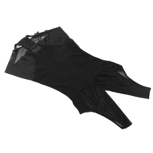 Postpartum Butt Lifting Body Shapewear Mavekontrol Slankende talje Trainer Bodysuit (Sort)XL