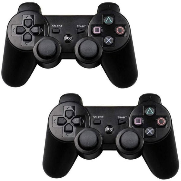 Langattomat PS3-ohjaimet, musta