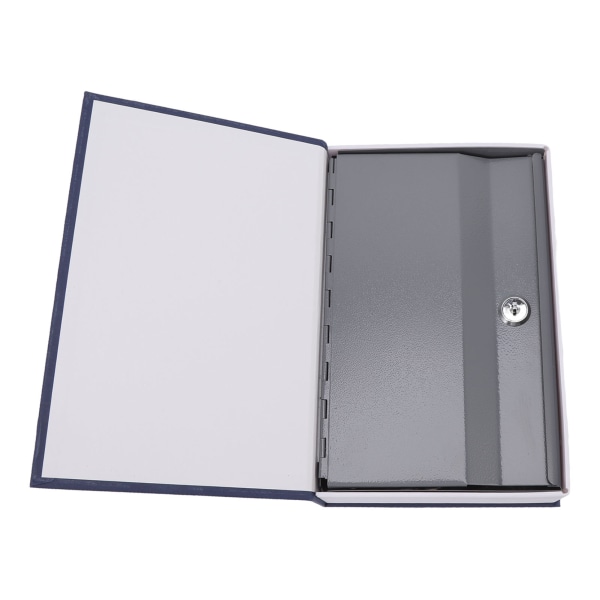Varaa turvasimulaatio Kirjakassakaappi Kannettava rahan säilytyslaatikko lukkoavaimella syntymäpäivälahjalle siniselle