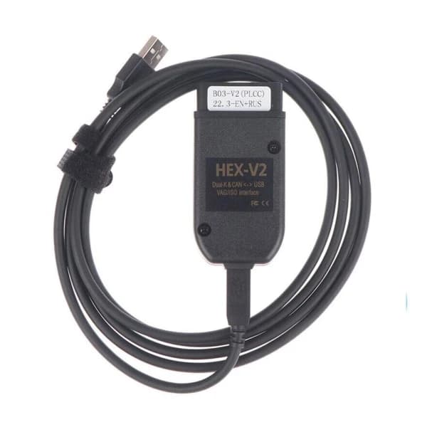 2023 VAG COM 22.3.1 Obd2 Skanner HEX V2 VAGCOM Auto Diagnostisk T-