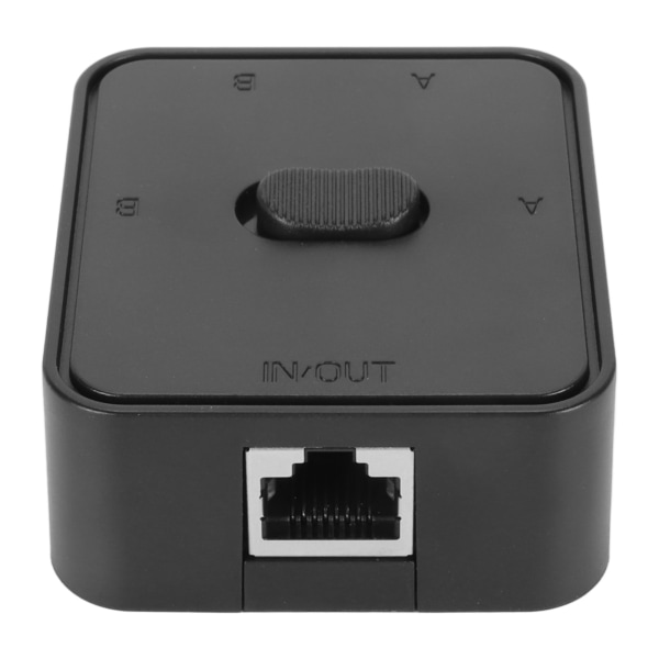 2-porttinen Gigabit-verkkokytkin 10 100 1000 Mbps 2 In 1 Out 1 In 2 Out PoE Extender Switch RJ45 -jakajan valintakytkin Cat 6:lle