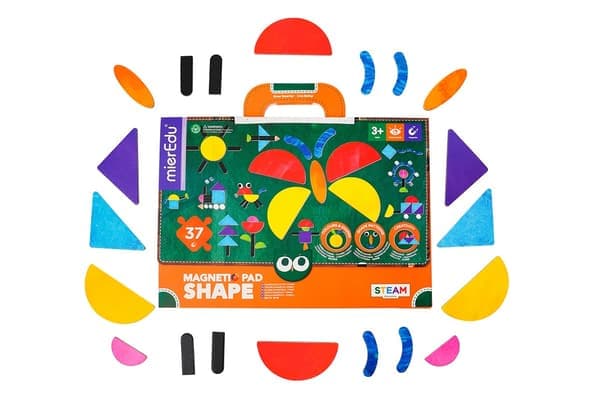 Magnetisk spelbräda från mieredu - Shapes—pa