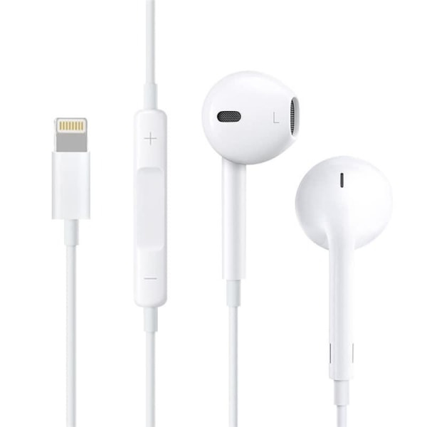 Apple Earpods MMTN2AM/A med Lightning-stik—PA