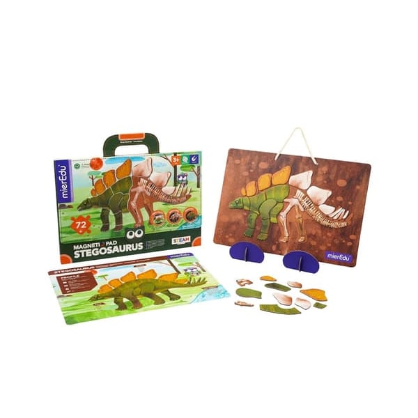 Magnetisk spillbrett fra mieredu - Stegosaurus—pa