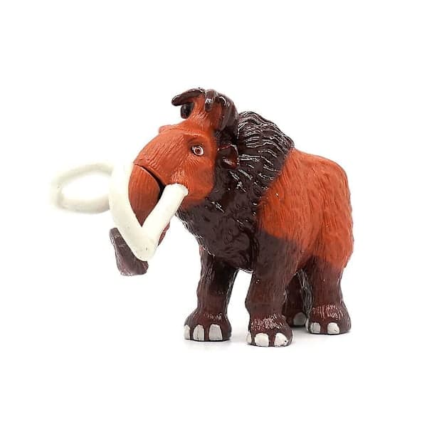 10 stk Istid Figurer 1.96' PVC Modell Leker Manny Elefant Diego Sid Barn Gave