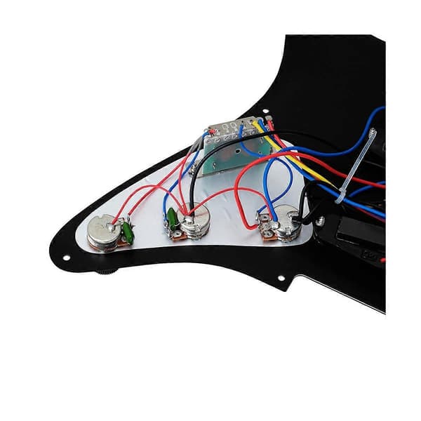 ST Elektrisk Gitarr Skyddsplatta Tre Enkla Pickup Paneler Vanlig Typ 2st Pickup Skyddsplatta One.pa
