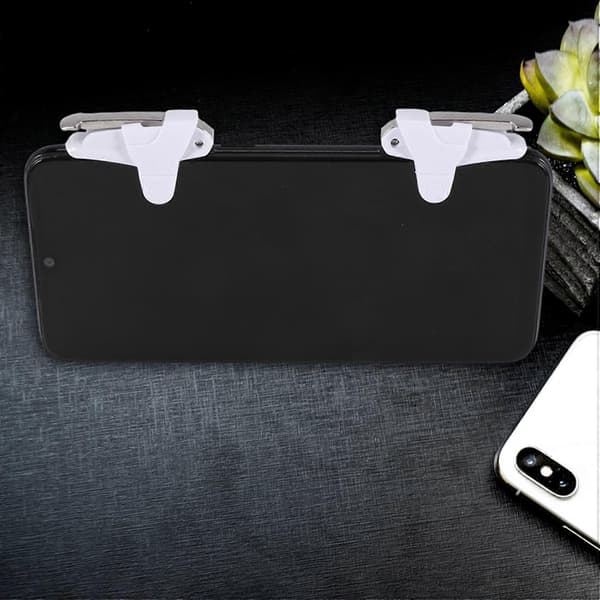 2 stk Mobile Spilkonsoller Gamepad Trigger Aim-knap Joystick til Pubg