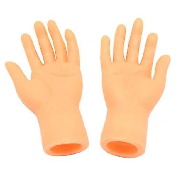 Mini Dockhandar Venstre & Højre Fingre Legetøj Kattehandsker