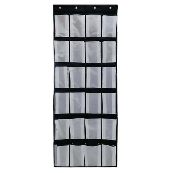 20 Taskun Ripustusjärjestäjä Säilytyskassi Musta 150*55CM