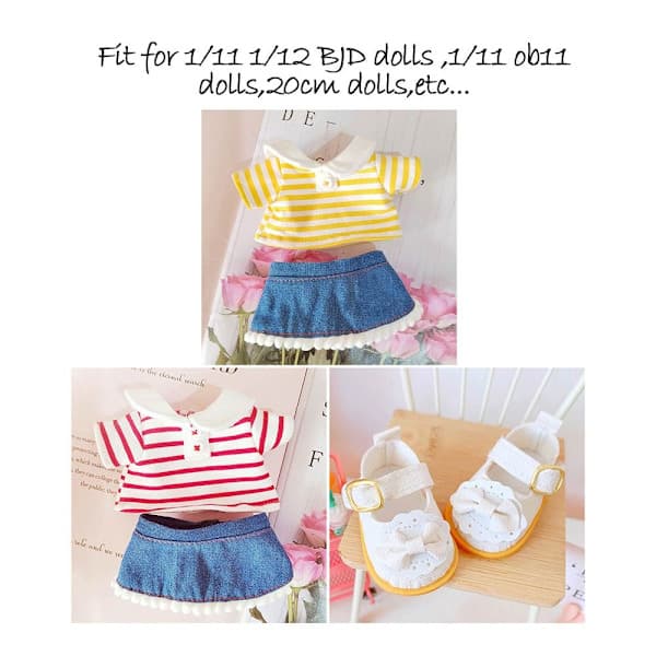 Håndlavede Dukke Bluse Sweatshirt Outfits 1 1 1