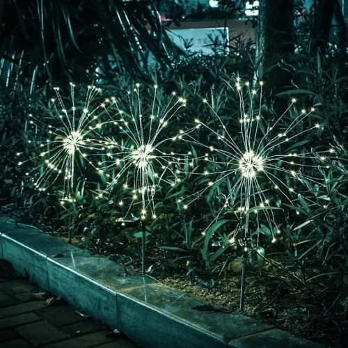 Trädgårdslampa Maskrosor - Solcell - 2 st