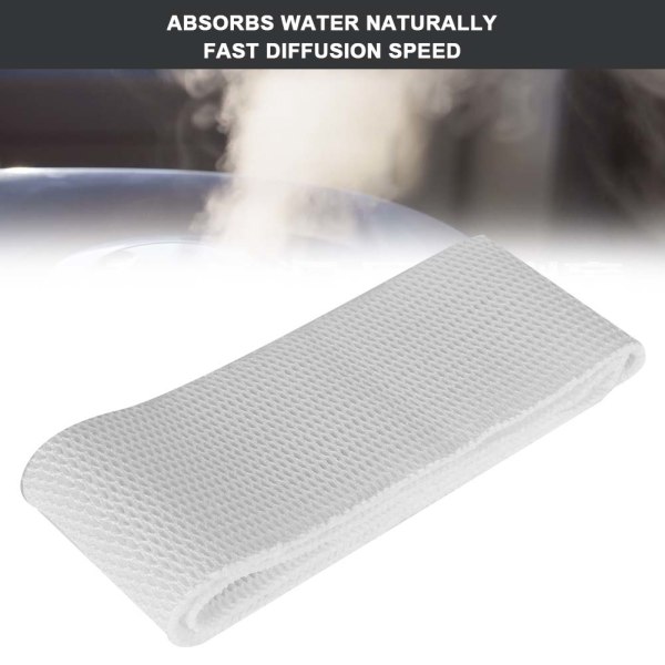Luftfuktare Filter Tvättbart Bakterieskala Filter Ersättningsdel Filtreringssystem Tillbehör Vit