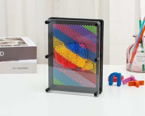 PinArt - 3D nålskulptur, Regnbåge—pa